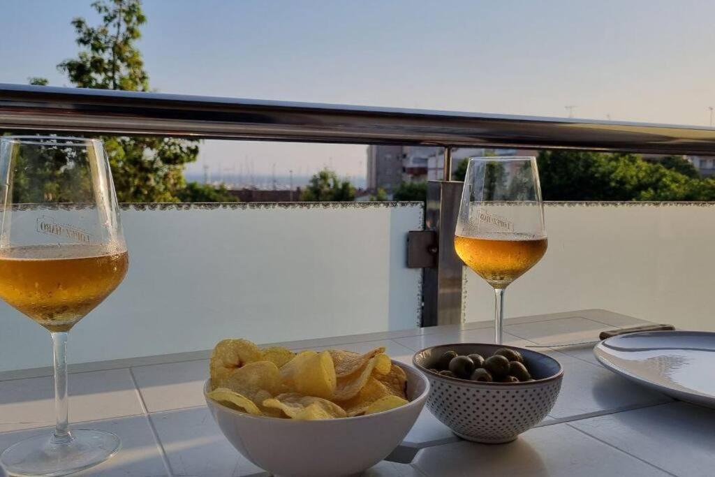 Апартаменты Piso En El Centro Con Vistas Al Mar Y Balcon Росас Экстерьер фото