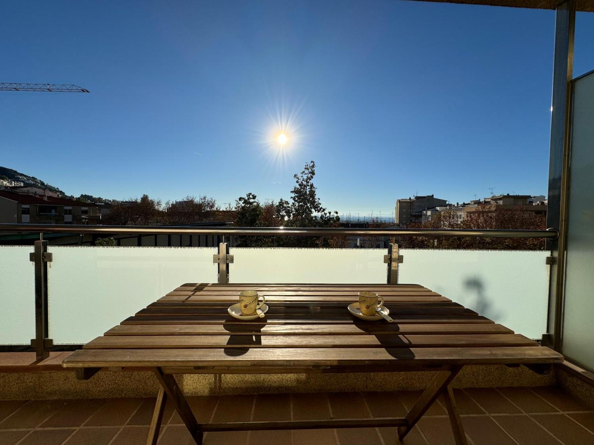 Апартаменты Piso En El Centro Con Vistas Al Mar Y Balcon Росас Экстерьер фото